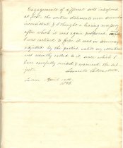 The Saltonstall decision in 1836