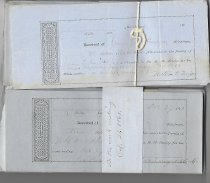 Family vouchers for money from the Town