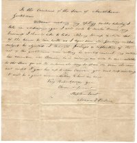 A letter to the O requesting permission to take Nancy K