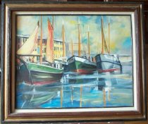 Fishing Boats by Ken Herwitz