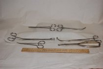 6 Pairs of Medical Forceps