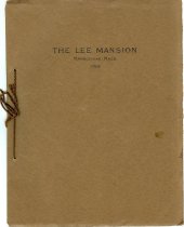 The Lee Mansion, Marblehead, Mass. 1768