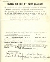 Deed to Beachcombers Dory Club Building