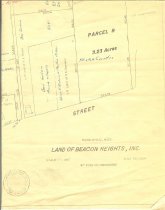Plot of Foss land on Green St.- Page #1