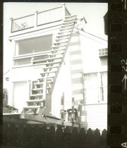 Ladder rear of 137 Front St