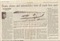 Beans, planes and automobiles were all made here