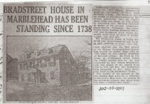 Bradstreet House in Marblehead