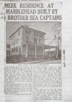 Meek Residence at Marblehead