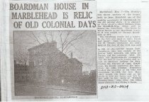 Boardman House in Marblehead