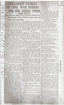 Candlelight Stories of the Civil War