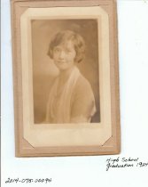 High School Graduation 1924