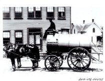Water Wagon drawn by two horses