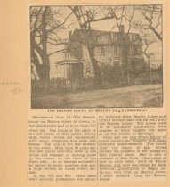 Bessom House, Beacon Street, Marblehead