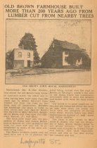 Brown Farn, Lafayette Street, Marblehead