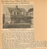 McClellan House, Walnut & Commercial Sts. M'Head