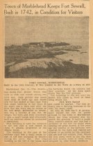 Fort Sewall, Marblehead