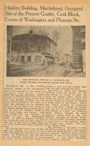 Hinkley Building, Washington & Pleasant Strs.