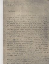 Letter from Washington