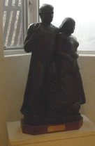 Statue of a Man & Woman