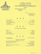 350th Anniversary Choral Concert