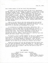 Sea Scout Letter