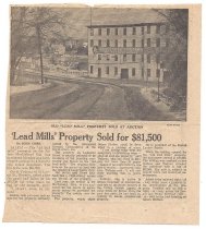 Lead Mills property sold