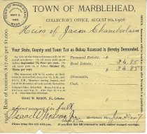 Real Estate Tax Receipt