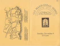 Old Marblehead Homes, A Walking Tour