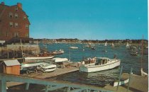 A Harbor Scene at Marblehead, Mass.