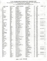 1997 USS Marblehead Shipmate Address List