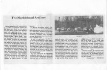 Marblehead Artillery