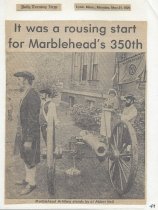 Marblehead's 350th Founding  Anniversay