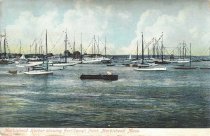 Marblehead Harbor showing Fort Sewell Point, Marblehead, Mass.