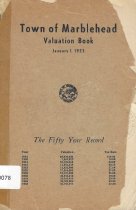 Town of Marblehead Valuation Book January 1, 1953