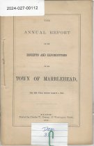 Annual Report of the Receipts and Expenditures of Marblehead 1864