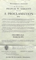Proclamation