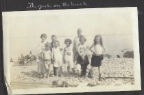 The girls on the beach