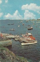 Yachts in Marblehead Harbor