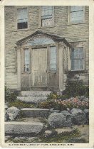 Old Doorway, Lookout Court, Marblehead, Mass.