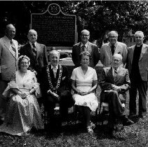 Founding of Palmerston plaque unveiling, 21 July 1975
