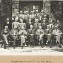 Wellington County Council, photograph, 1950.
