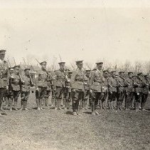 Cadets in Fergus, 1928