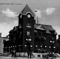 Mount Forest Post Office, Mount Forest, ca.1920.