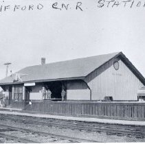 Canadian National Railway Station, Clifford, ca. 1930