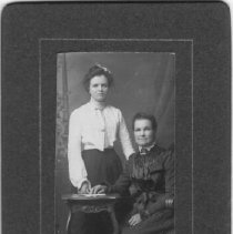 Portrait of two unidentified woman, Listowel, ca. 1900.