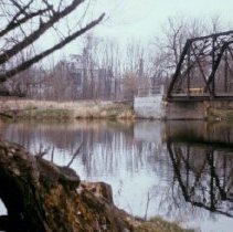 1537 pond & bridge 1973
