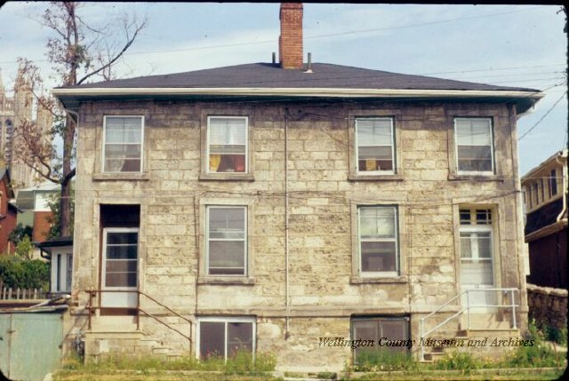 A1985.110 - Stone duplex and Victorian house at 9 - 11 and 17 Kent