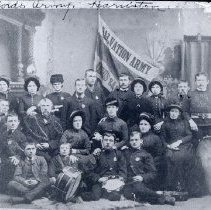 Members of the Salvation Army, Harriston, ca. 1890