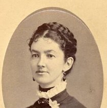 Ada Cleveland, related to Lee family, 1880.