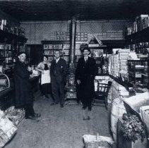 H.J. Hucks Grocery, Boots and Shoe Store, Harriston, ca. 1925